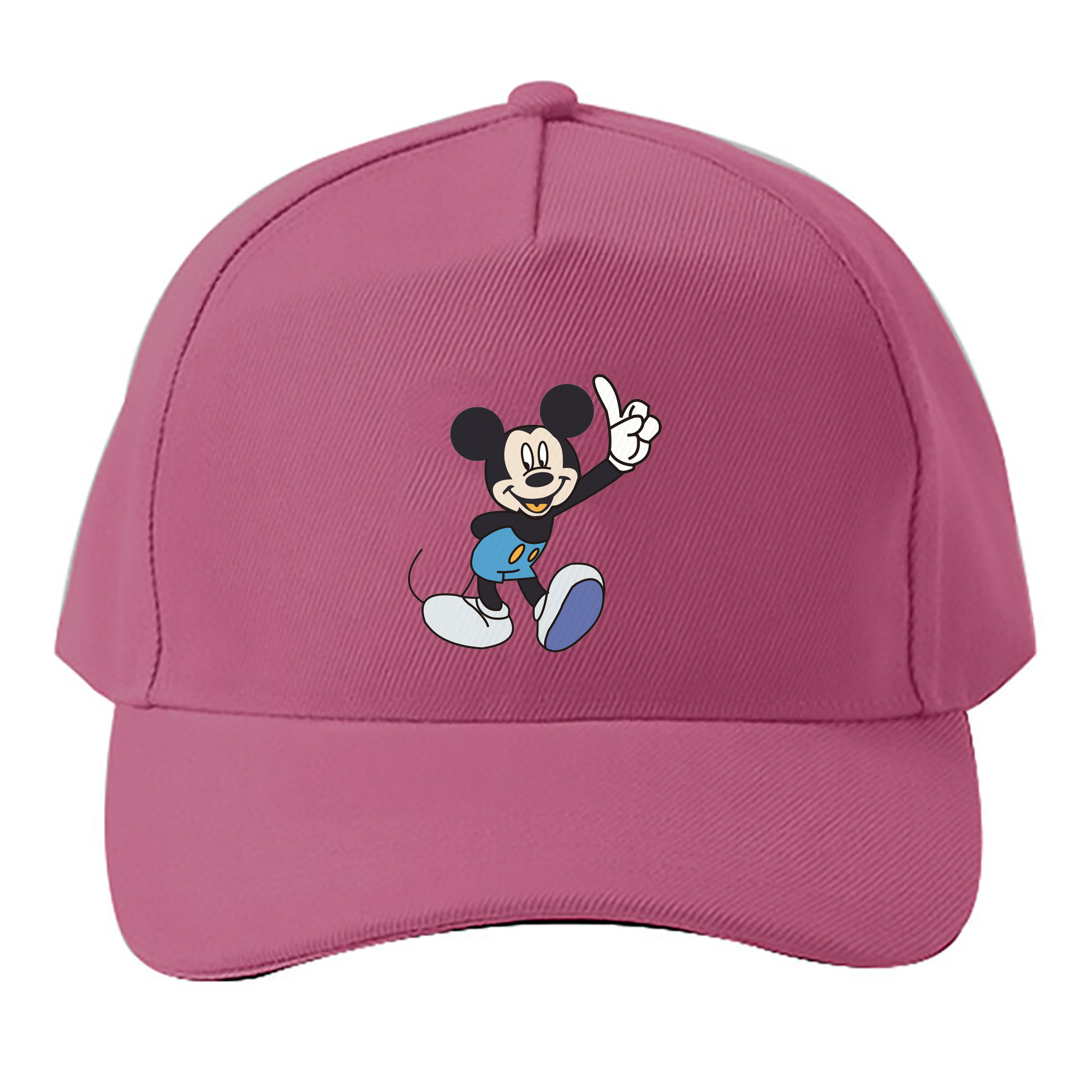 （画像用） ミッキーマウス Mickey Mouse ベースボールキャップ 綿100％ 男女兼用 帽子 スポーツ